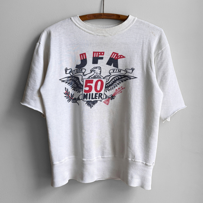 1960s JFK 50 Miler White Sweatshirt