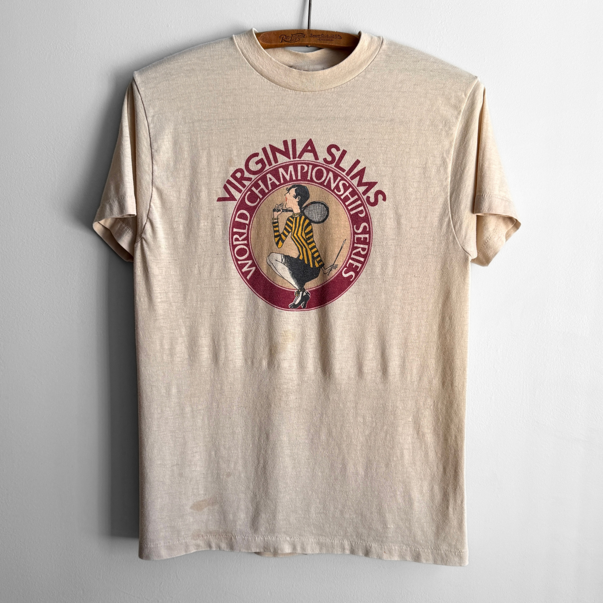 1980s Virginia Slims Women's Tennis Championship Tee
