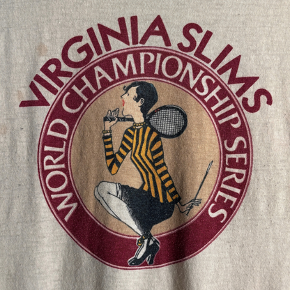 1980s Virginia Slims Women's Tennis Championship Tee
