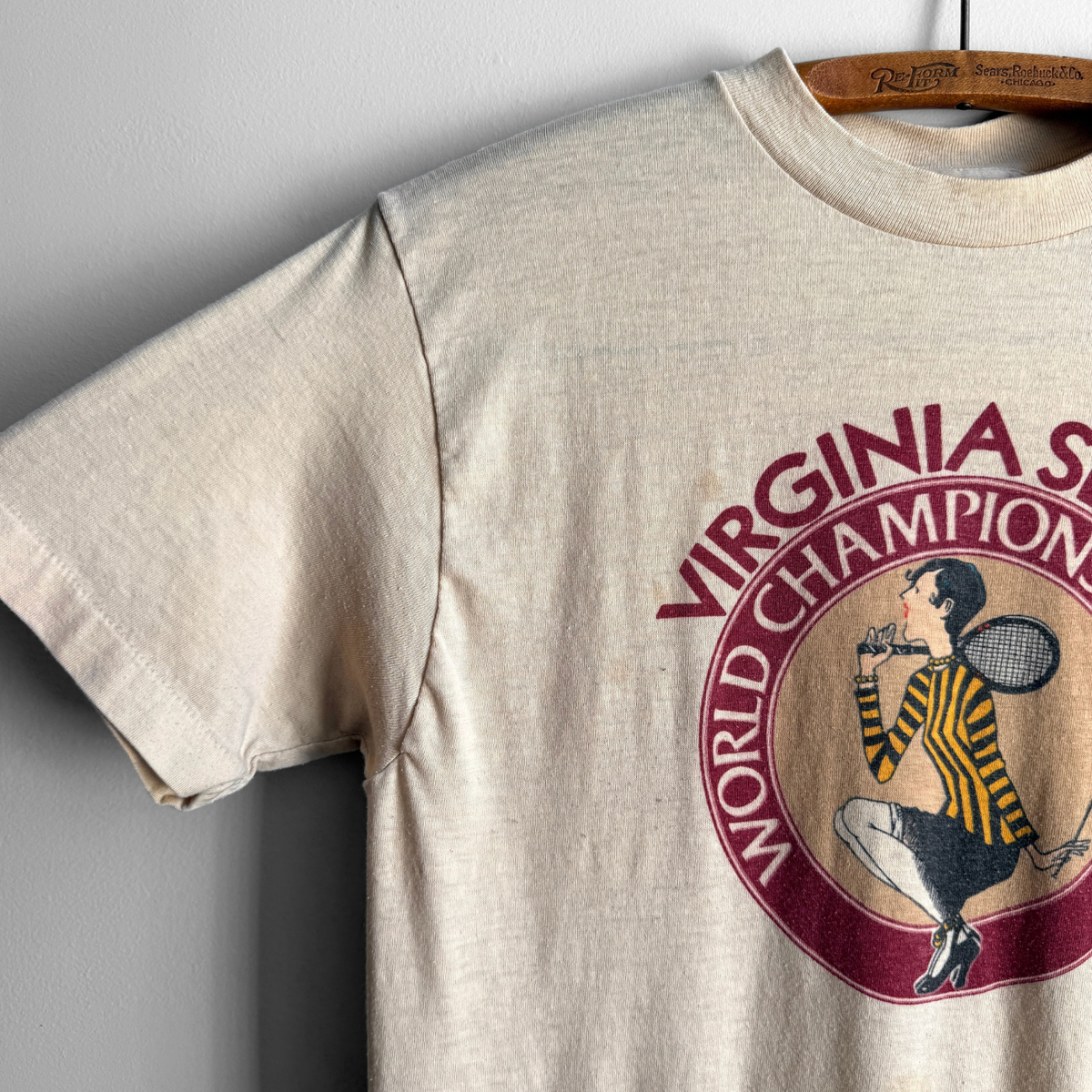 1980s Virginia Slims Women's Tennis Championship Tee