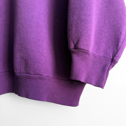 1980s Purple Raglan Sweatshirt