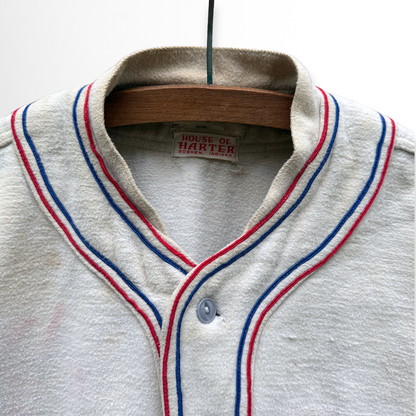 1940s Minor League 'W' Baseball Uniform Set