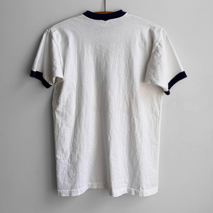 1970s Ukraine Trident Emblem Ringer Tee