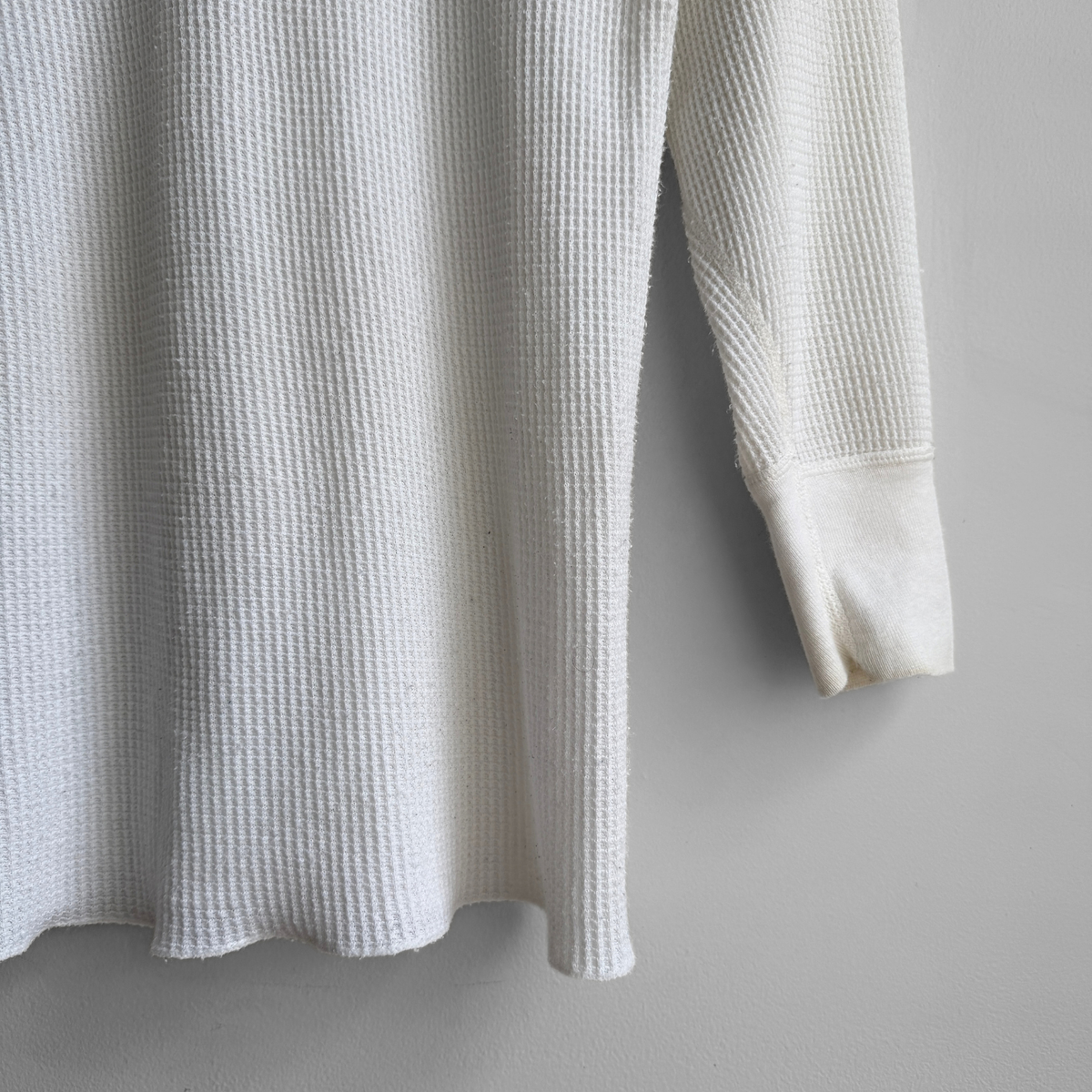1980s Waffle Knit Thermal Long Sleeve
