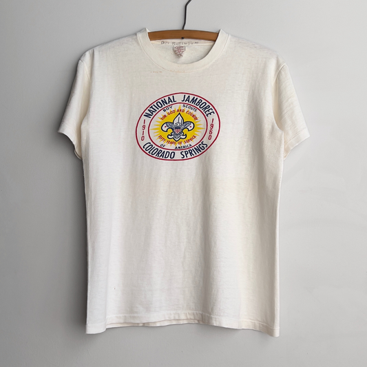 Vintage 1960s National Jamboree Colorado Springs Boy Scouts of America Tee  - Shop ThreadCount Vintage Co.