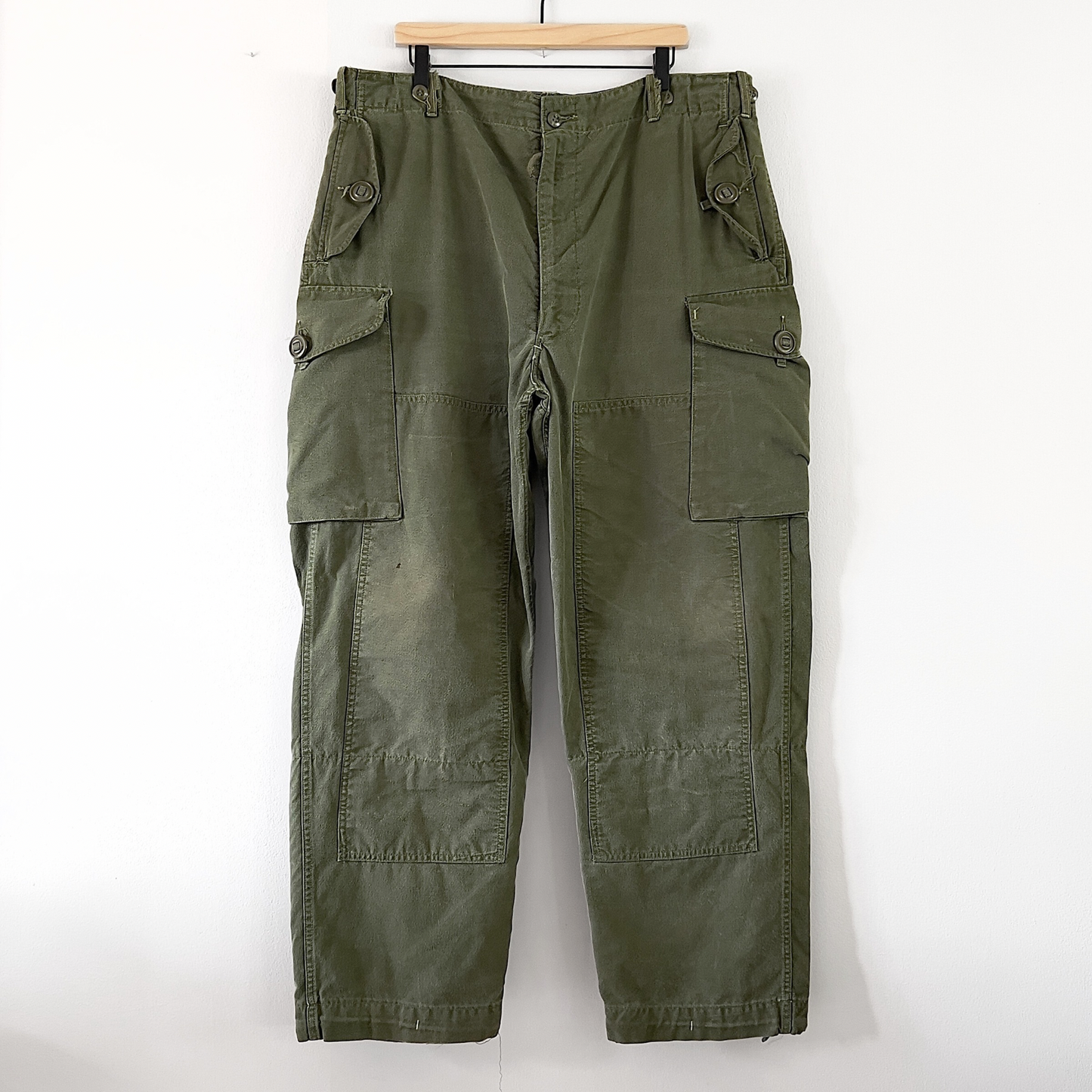 Vintage 1960s Canadian Army OG 107 Cold Weather Pants  - Shop ThreadCount Vintage Co.