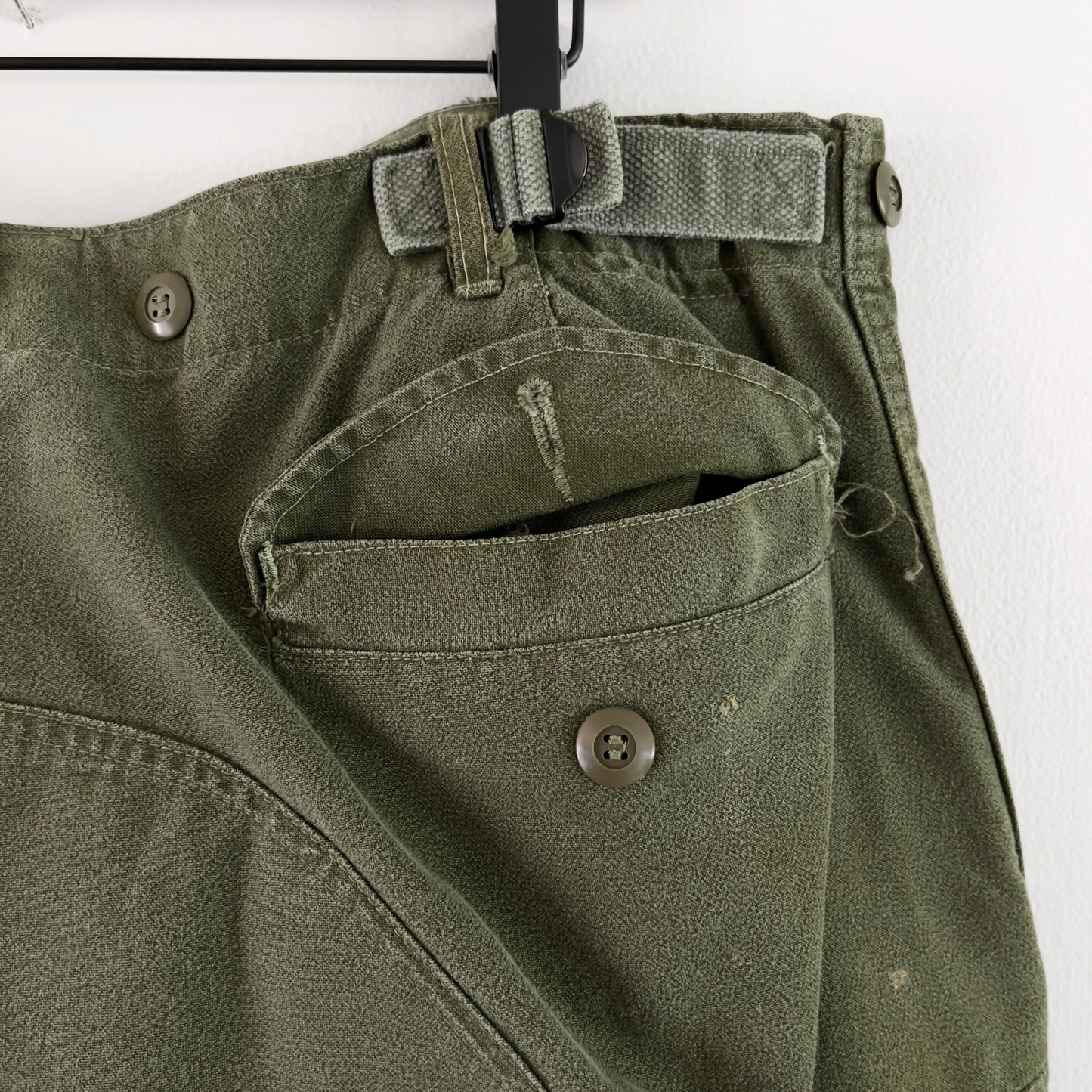 Vintage 1960s Canadian Army OG 107 Cold Weather Pants  - Shop ThreadCount Vintage Co.