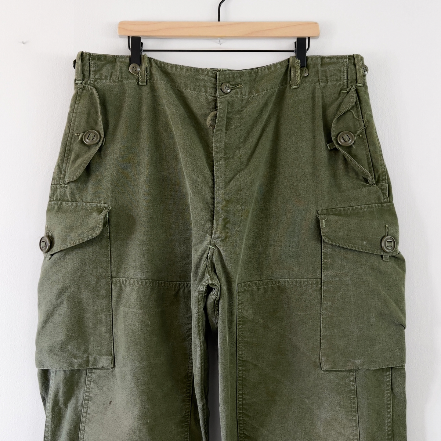 Vintage 1960s Canadian Army OG 107 Cold Weather Pants  - Shop ThreadCount Vintage Co.