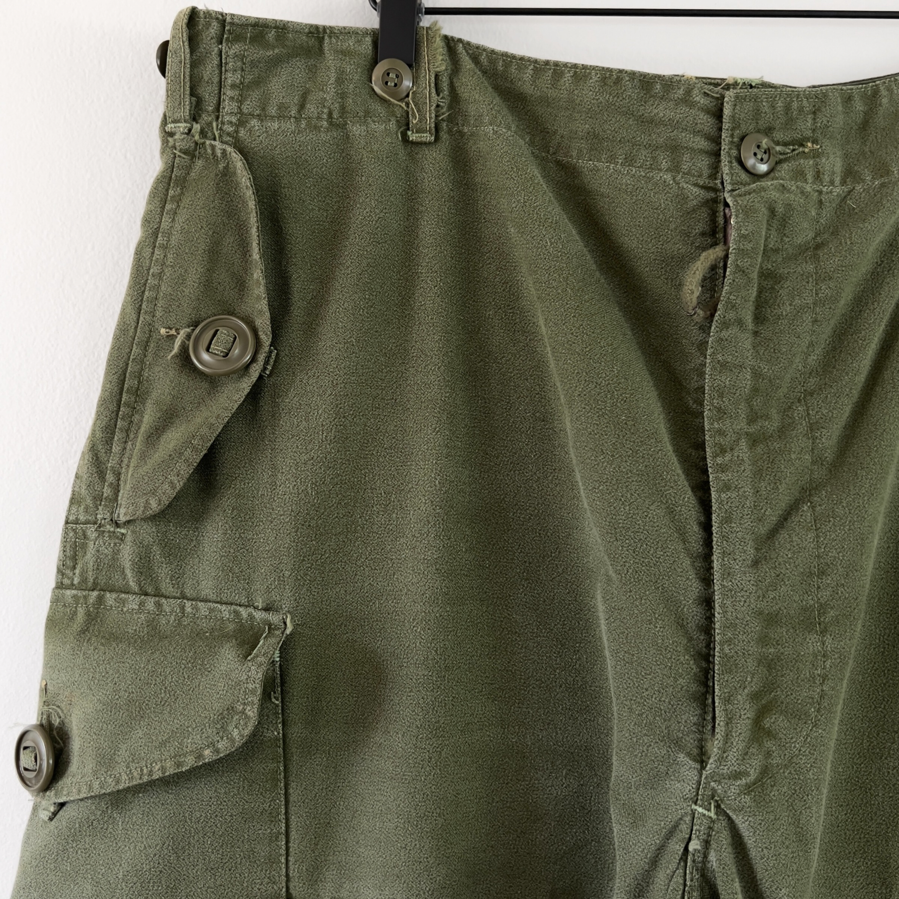 Vintage 1960s Canadian Army OG 107 Cold Weather Pants  - Shop ThreadCount Vintage Co.