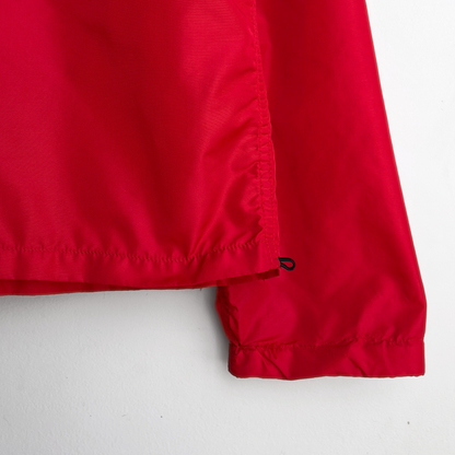 1960s Red Hooded Pullover Windbreaker Jacket  - Shop ThreadCount Vintage Co.