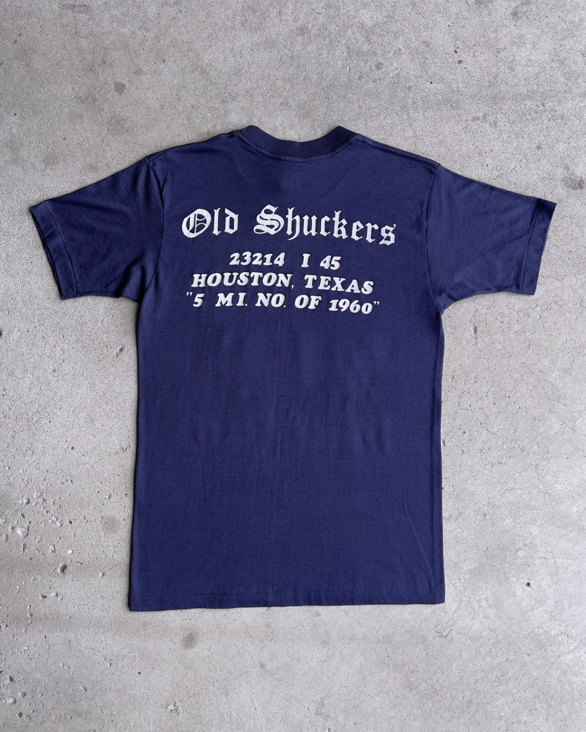 Vintage 1980s My Crabs Don't Itch Old Shuckers Texas Tee  - Shop ThreadCount Vintage Co.