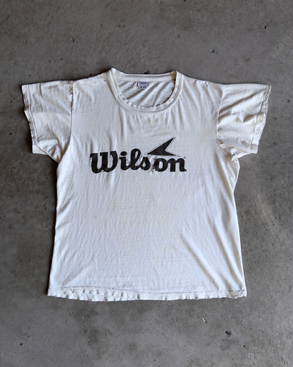 1970s Wilson Sporting Goods Threadbare Tee  - Shop ThreadCount Vintage Co.