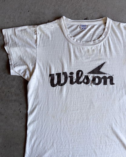 1970s Wilson Sporting Goods Threadbare Tee  - Shop ThreadCount Vintage Co.