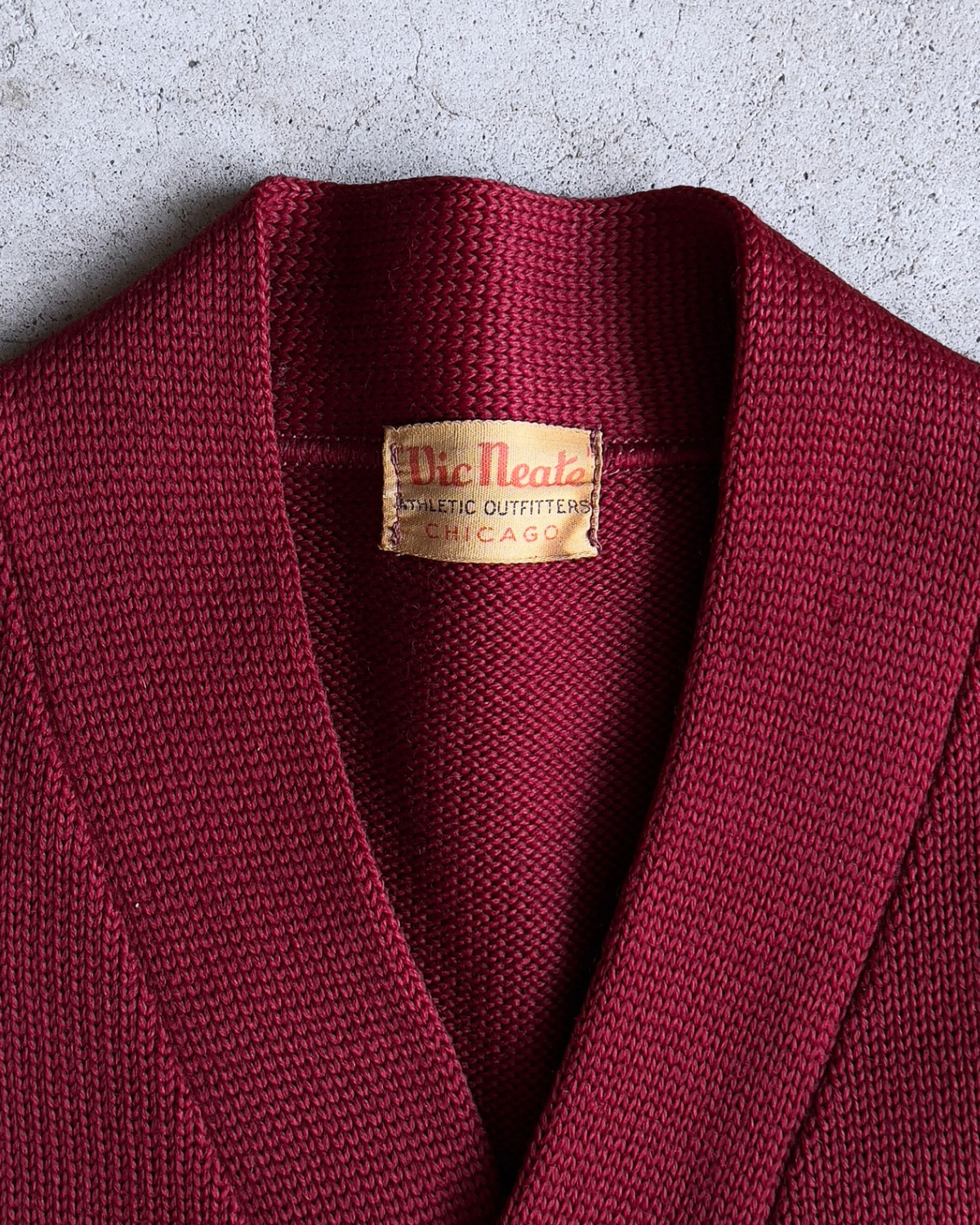 Vintage 1940s K.V.C. Football Champions Letterman Cardigan  - Shop ThreadCount Vintage Co.