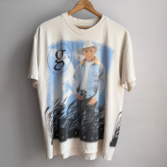 Vintage 1996 Garth Brooks Fresh Horses World Tour Tee  - Shop ThreadCount Vintage Co.