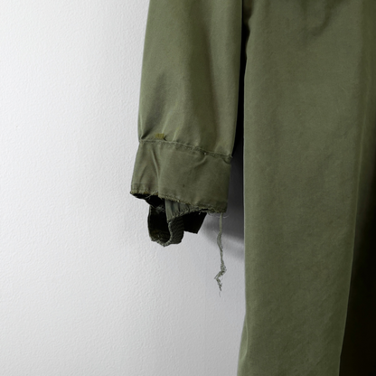1950s U.S. Army M-1951 Hooded Fishtail Parka Shell Jacket  - Shop ThreadCount Vintage Co.