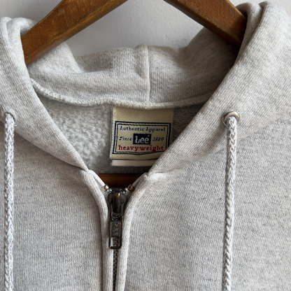 Vintage 1990s Miller Genuine Draft Gray Zip-Up Hoodie  - Shop ThreadCount Vintage Co.