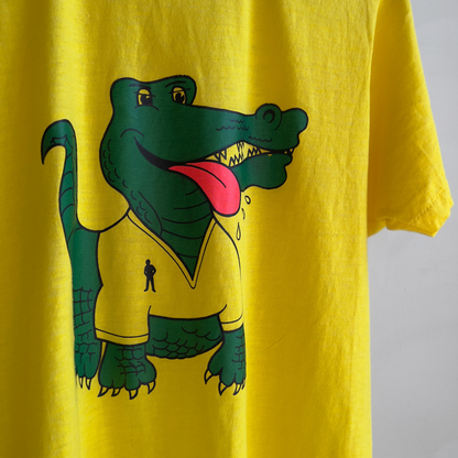 Vintage 1980s Lacoste Crocodile Human Parody Tee  - Shop ThreadCount Vintage Co.