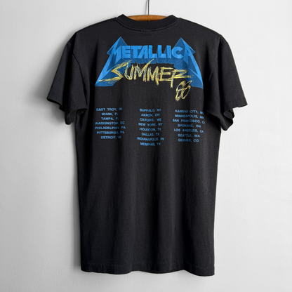 1988 Metallica Damaged Justice Summer Tour Tee