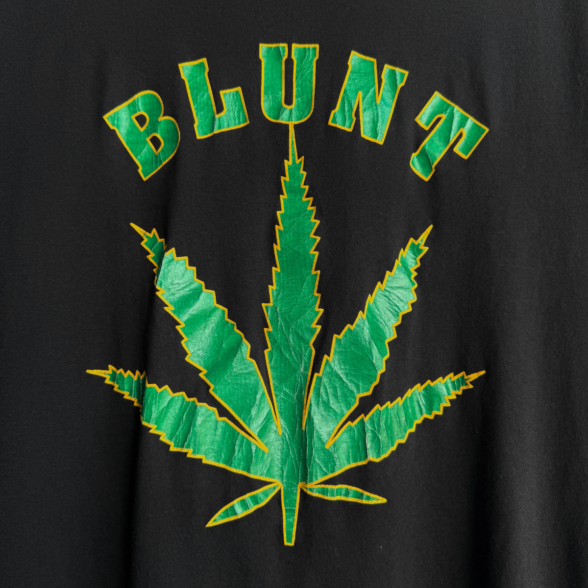 1990s Blunt Marijuana Leaf Weed Tee