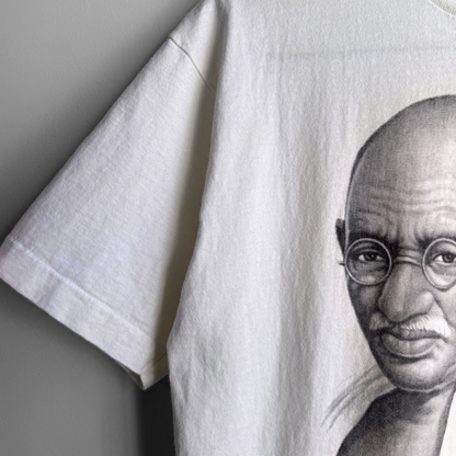 1990s Mahatma Gandhi World Peace Tribute Tee