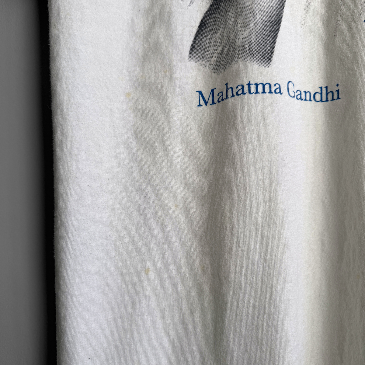 1990s Mahatma Gandhi World Peace Tribute Tee