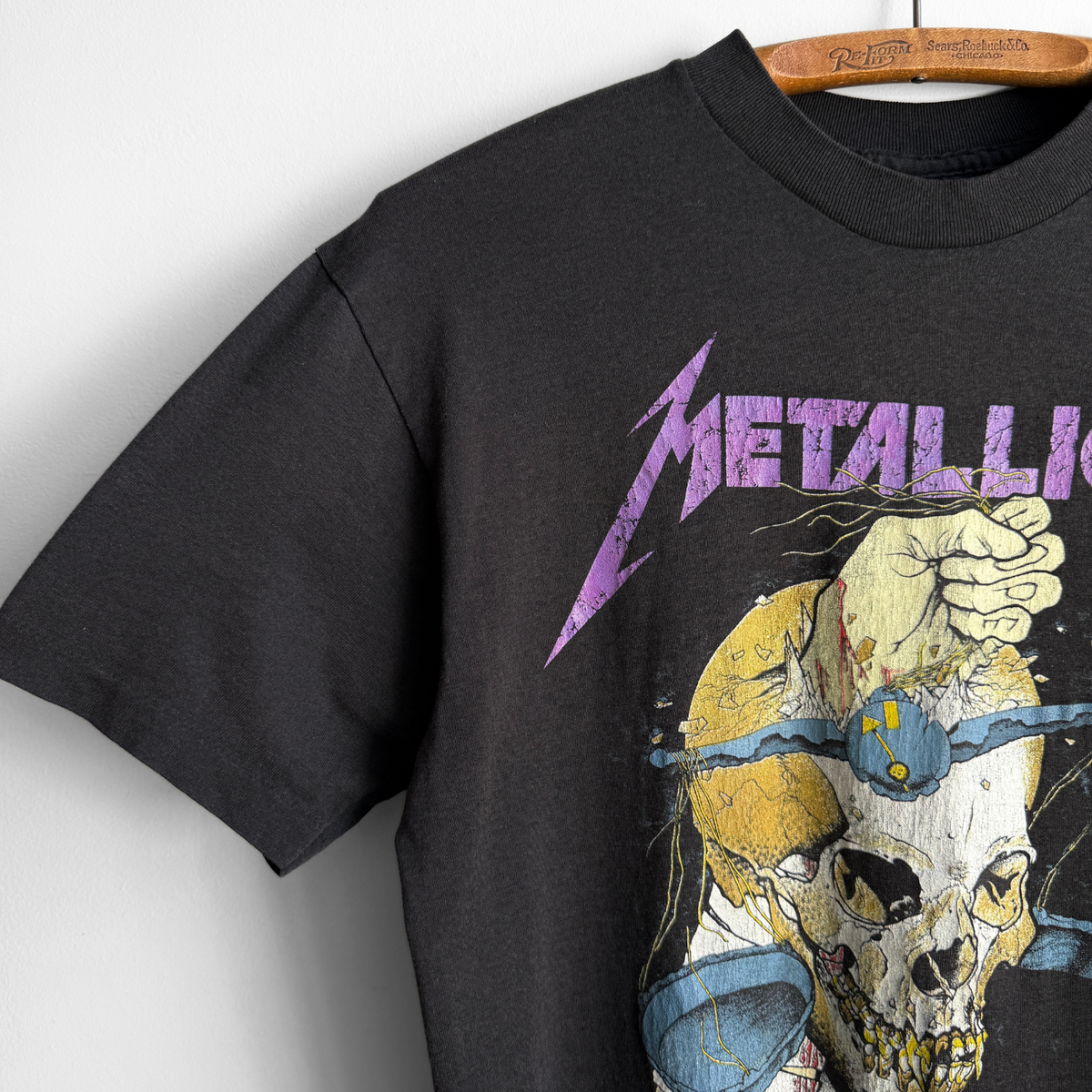 1988 Metallica Damaged Justice Summer Tour Tee
