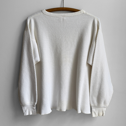1990s Waffle Knit Thermal Long Sleeve
