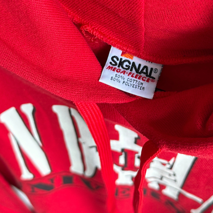 1980s Indiana University Red Hoodie