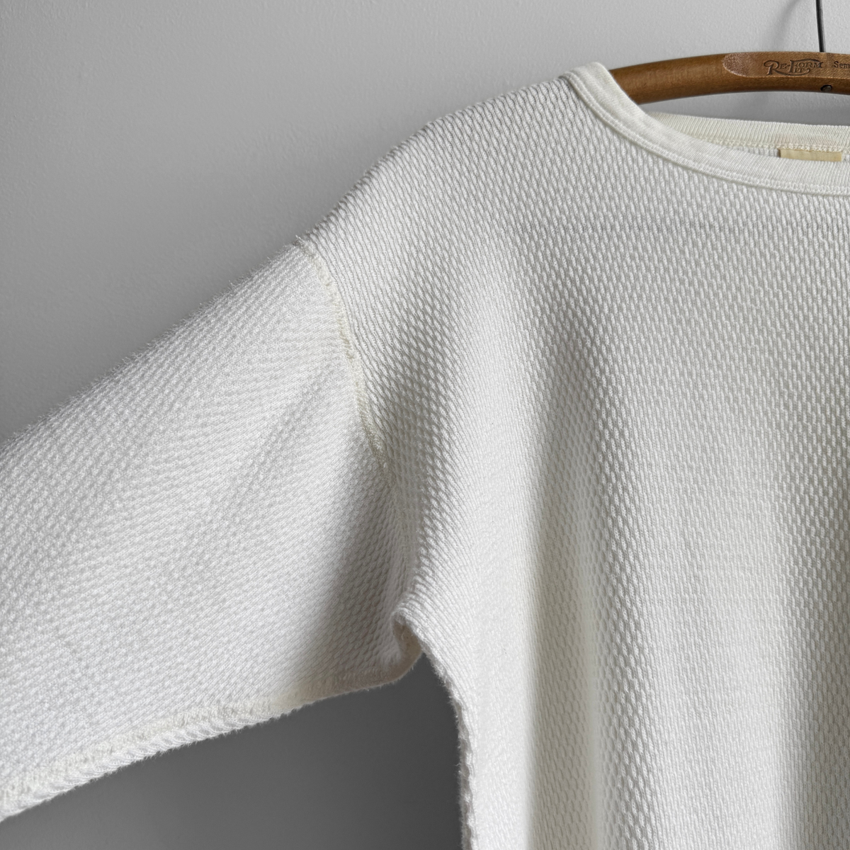 1990s Waffle Knit Thermal Long Sleeve