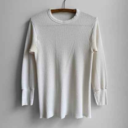1980s Waffle Knit Thermal Long Sleeve