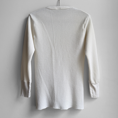 1980s Waffle Knit Thermal Long Sleeve