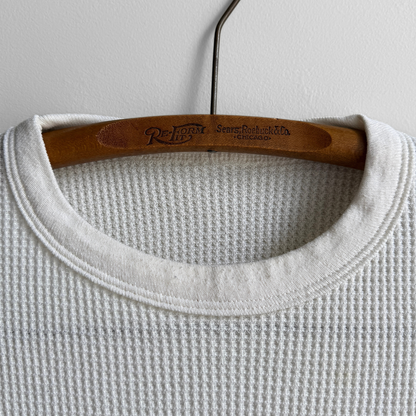 1980s Waffle Knit Thermal Long Sleeve
