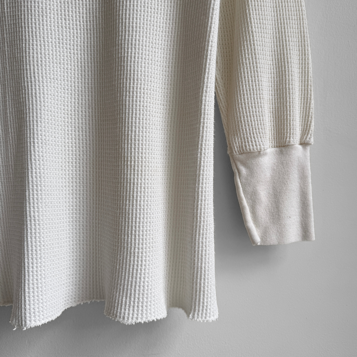 1980s Waffle Knit Thermal Long Sleeve
