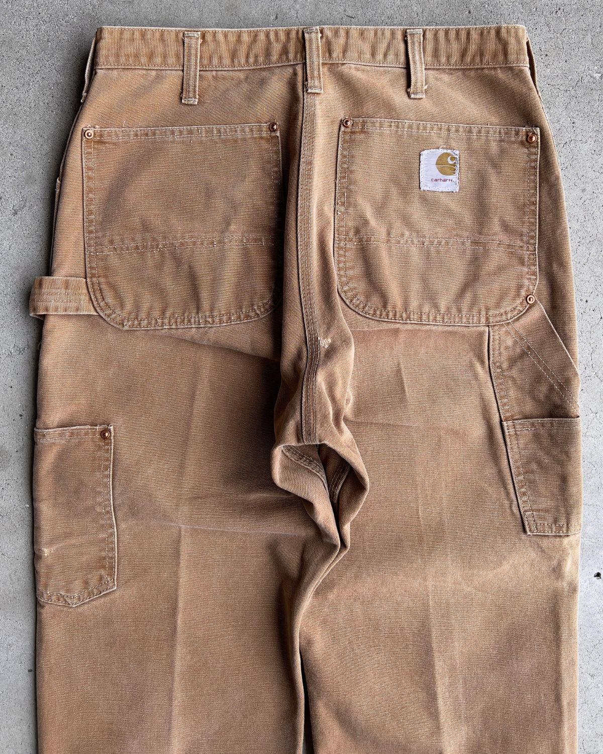 Vintage 1970s Carhartt Double-Knee Khaki Work Pants  - Shop ThreadCount Vintage Co.