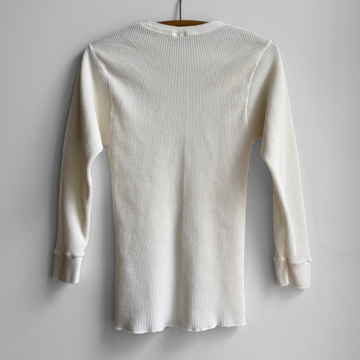 1980s Waffle Knit Thermal Long Sleeve
