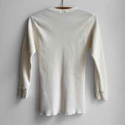 1980s Waffle Knit Thermal Long Sleeve