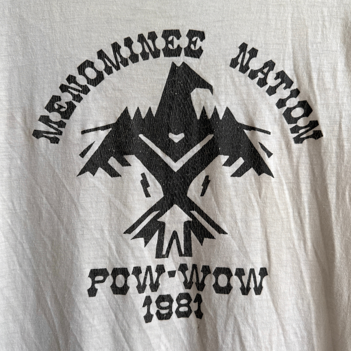 1980s Menominee Nation Pow Wow Tee