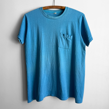 1970s Light Blue Pocket Tee