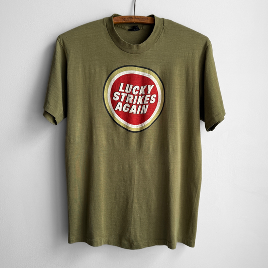 1980s Lucky Strikes Again Cigarettes Tee