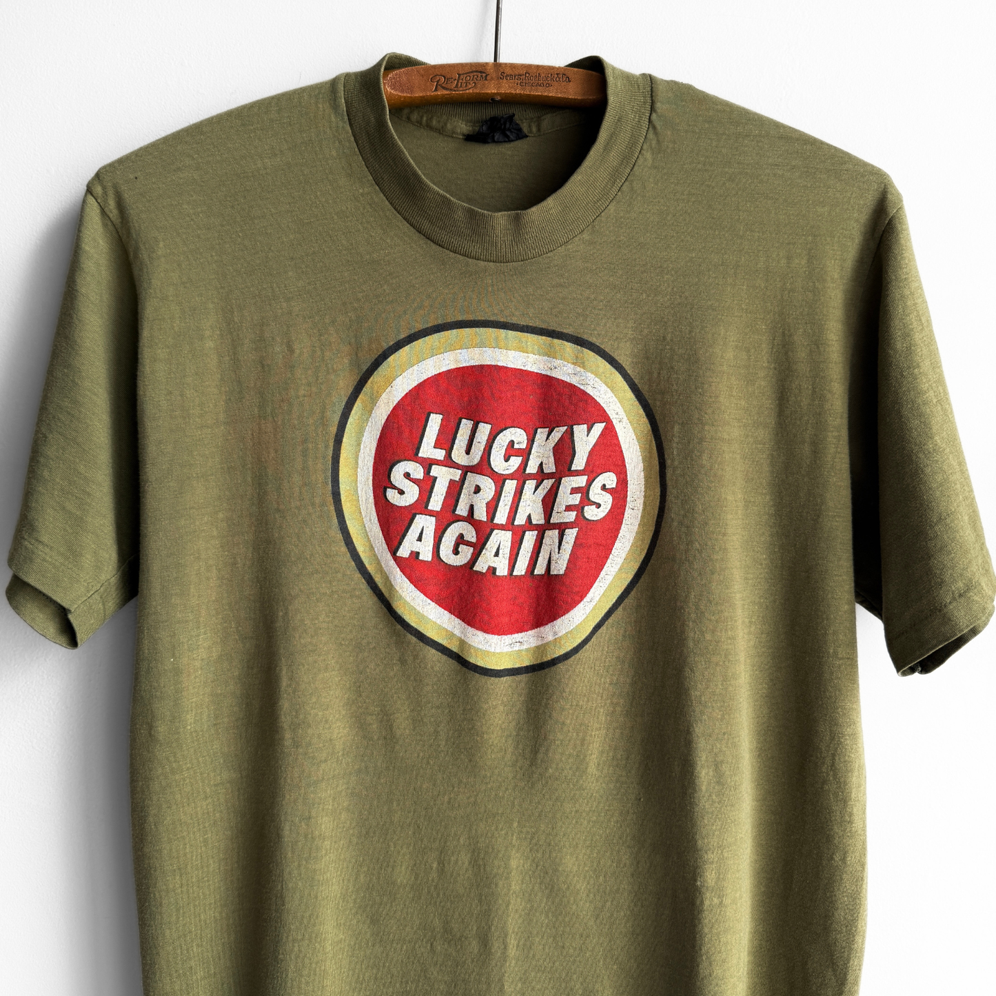 1980s Lucky Strikes Again Cigarettes Tee