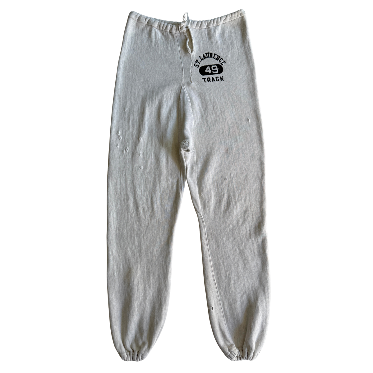 1960s St. Laurence Track Reverse Weave Sweatpants (30)