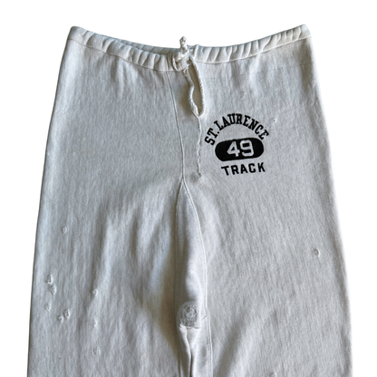 1960s St. Laurence Track Reverse Weave Sweatpants (30)