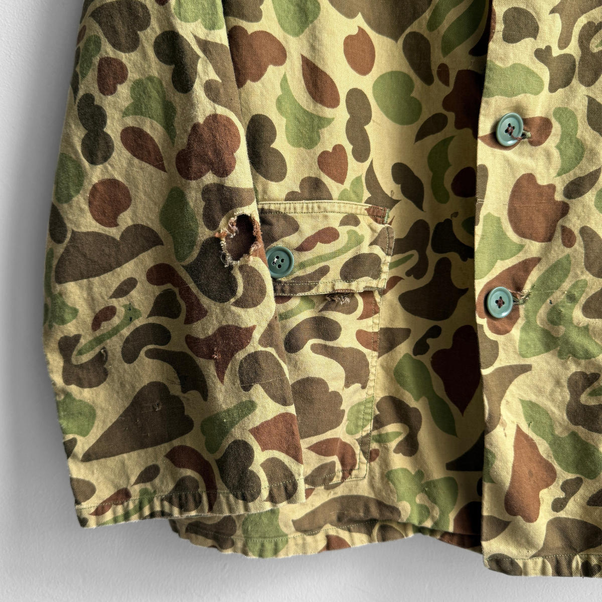 1980s Duck Hunter Camouflage Light Jacket
