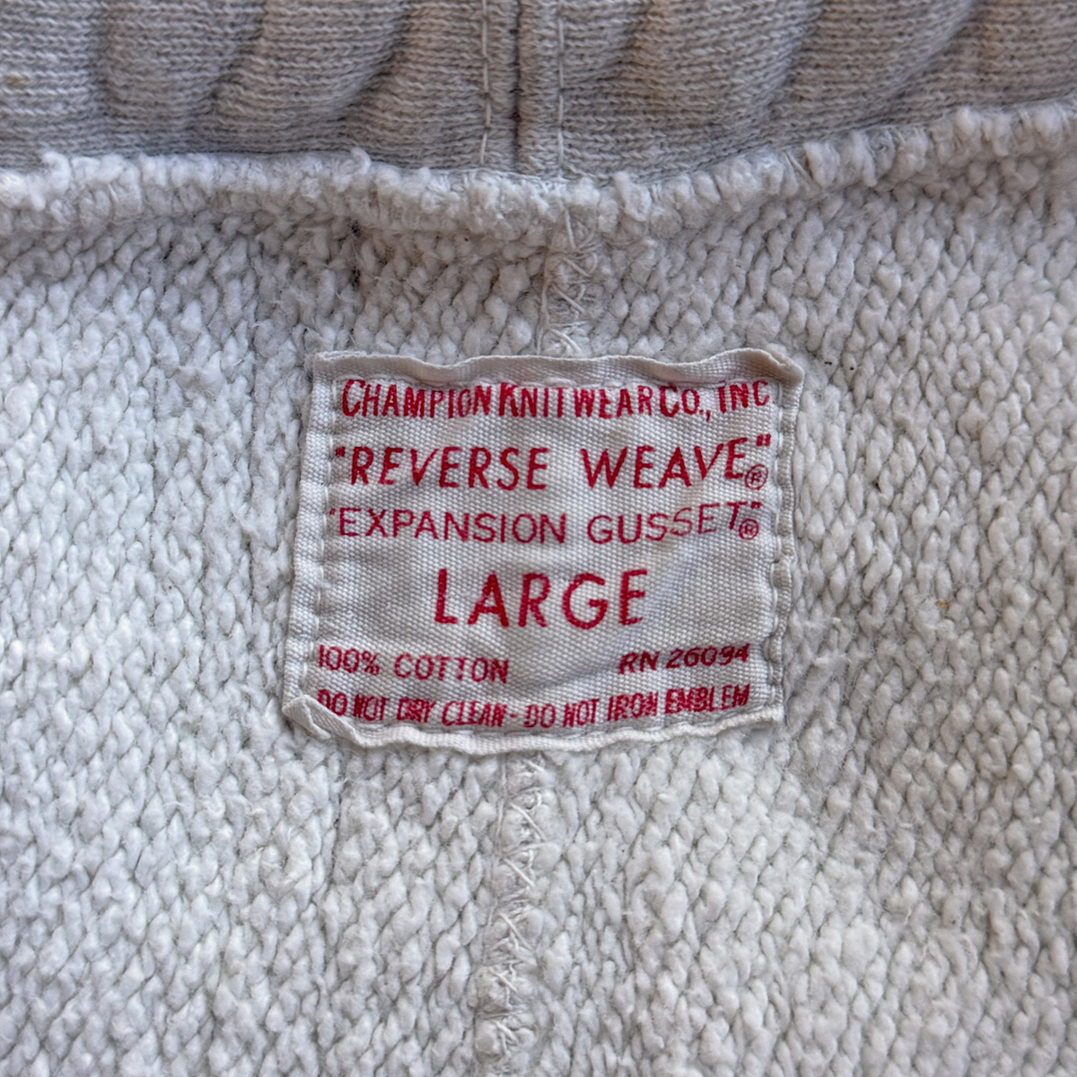 1960s St. Laurence Track Reverse Weave Sweatpants (30)
