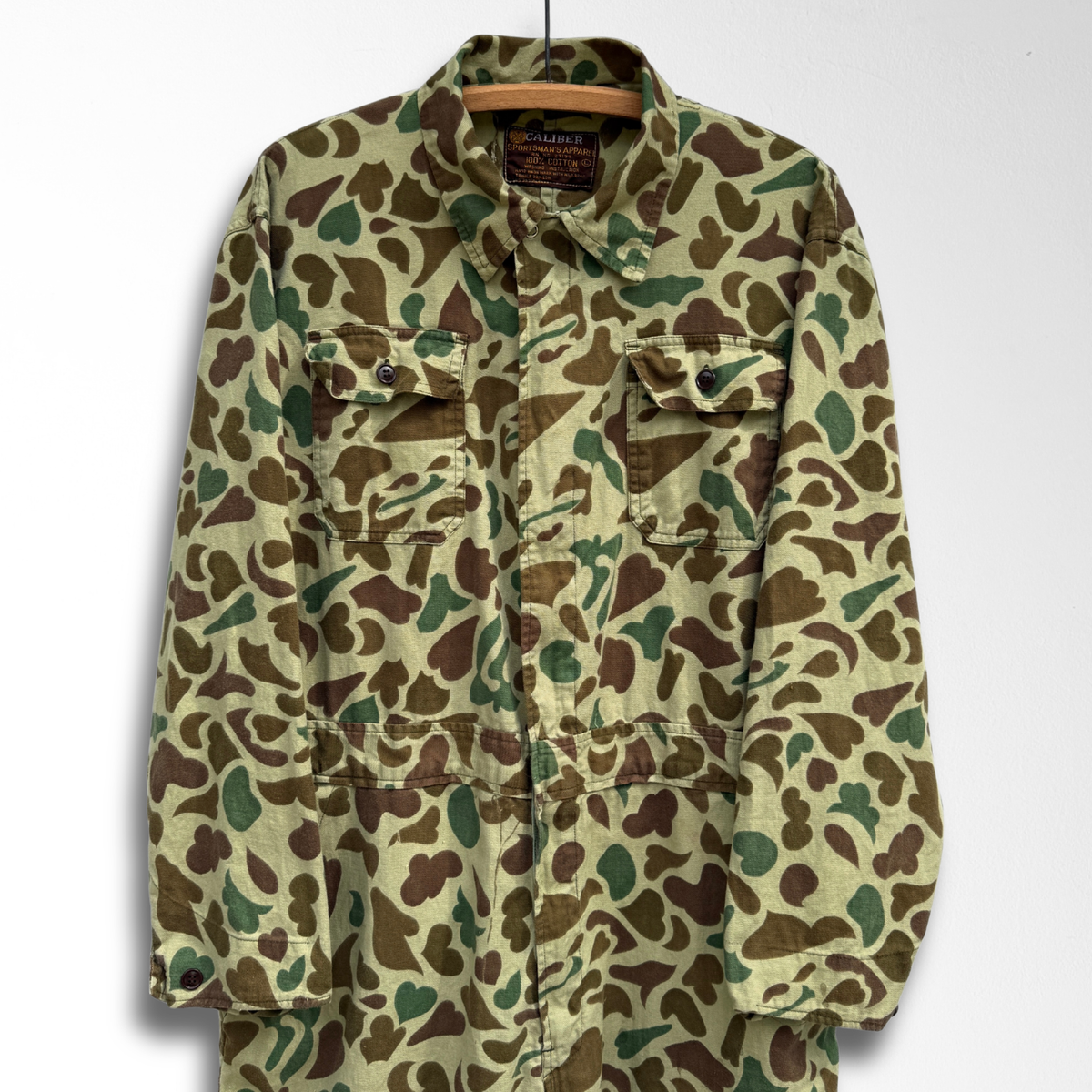 1980s Duck Hunter Camouflage Coveralls