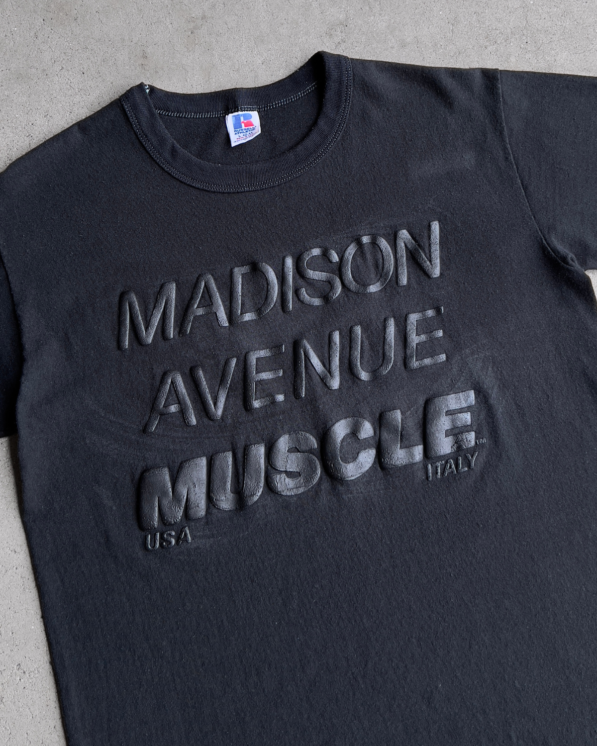 Vintage 1980s Chicago Madison Avenue Muscle Tee  - Shop ThreadCount Vintage Co.