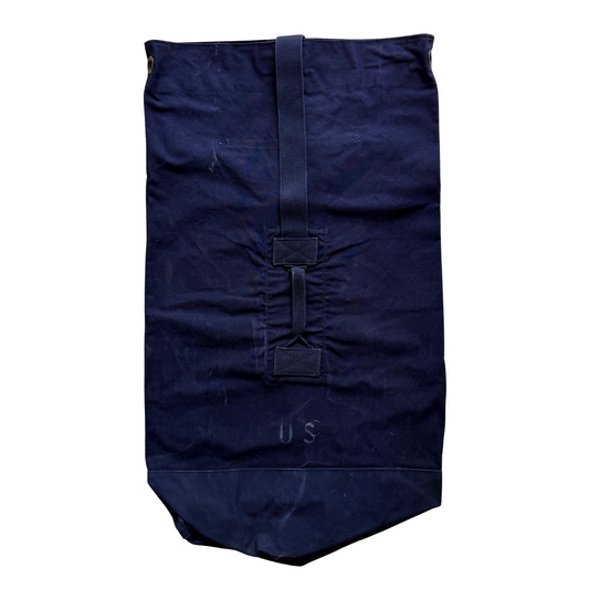 1950s U.S. Air Force Blue Canvas Duffle Bag