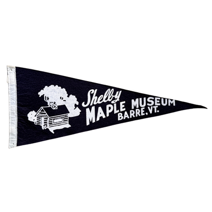 1950s Shelby Maple Museum Vermont Pennant