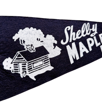 1950s Shelby Maple Museum Vermont Pennant